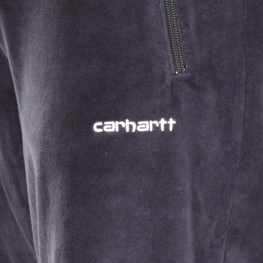 Alternative Image for ProductCarhartt Tila Velour Jogging Bottoms Navy3